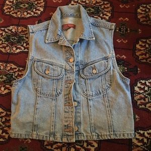 Banana republic Jean vest vintage